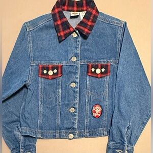 Vintage Warner Bros. LOONEY TUNES TWEETY BIRD Jean Jacket for Kids